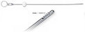 Premier Dental Products Premier Endometrial Biopsy Curette premier Novak Single-ended Rigid Handle 3 mm Tip Curved Round Tip with Sharp Serrated Teeth - 1030313