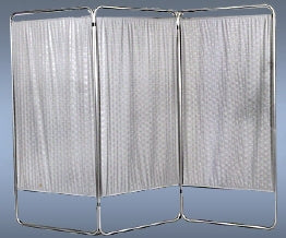 Presco Weber 48708 Series Privacy Screen King Size 4-Panel Anodized Aluminum / Vinyl - 48708-D