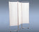 Presco Weber 48700 Series Privacy Screen Folding 2-Panel Anodized Aluminum / Vinyl - 48700-B010