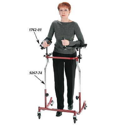 Patterson Medical Supply Drive Safety Roller Adjustable Height drive Steel Frame 400 lbs. Weight Capacity 29 to 36 Inch Height - 926774