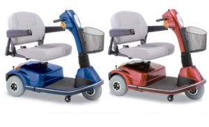 Pride Health Care 3 Wheel Electric Scooter Maxima 3 Wheel Red / Blue - SC900