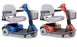 Pride Health Care 3 Wheel Electric Scooter Maxima 3 Wheel Red / Blue - SC900