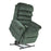 Elegance Collection - Lift Chair, Pillow Back Mushroom Faux Leather Without Casters - Pride Health Care - LL570