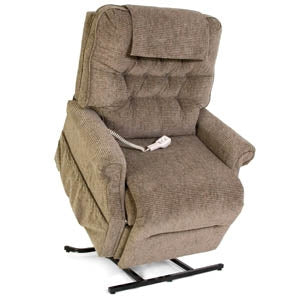 Heritage Collection - Lift Recliner Burgundy Faux Leather Without Casters - SL-358XLKDZNBUR