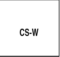 CS-2 - Blank Label Printer Label White Permanent Paper 5/8 X 15/16 Inch - CS-W