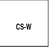 CS-2 - Blank Label Printer Label White Permanent Paper 5/8 X 15/16 Inch - CS-W