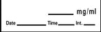 Precision Dynamics Barkley Pre-Printed / Write On Label Communication Fill In Blank Date Time Int White 1-1/2 X 1/2 Inch - AN-84