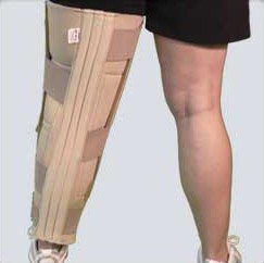 Professional Products - Knee Immobilizer One Size Fits Most 20 Inch Length Left or Right Knee - 01259-B-20-01