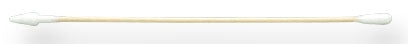 Puritan Medical Products Puritan Swabstick Cotton Tip Wood Shaft 6 Inch NonSterile 100 per Pack - 826-WC
