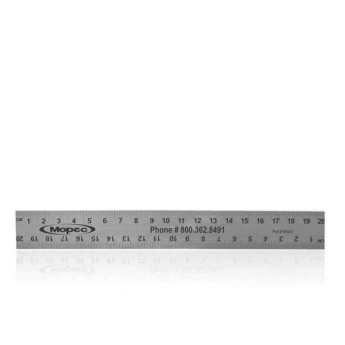 Mopec Ruler, Stainless Steel, 200 mm – BA047