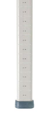Metro Max Industrial Shelving Posts, Taupe