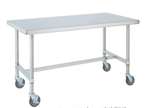Metro Crash HD Super Type 316 Stainless Steel Worktable