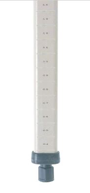 Metro Max Industrial Shelving Posts, Taupe