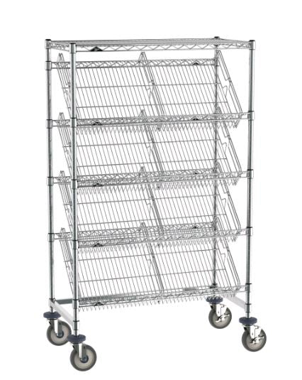 Metro Crash Super Erecta Slanted Shelf Rack