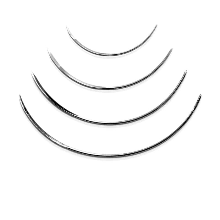 Mopec Postmortem Needles Circle Curved, 12 pack