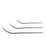 Mopec Postmortem Needles Half Curved, 12 pack