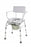 Graham-Field Commode, Padded Bath Seat W/Arms - 7947KD-1