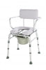 Graham-Field Commode, Padded Bath Seat W/Arms - 7947KD-1