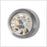 Medisystem MediStuds Mini Ear Piercing Stud Surgical Stainless Steel Crystal April Birthstone Bezel Mount - S3043P