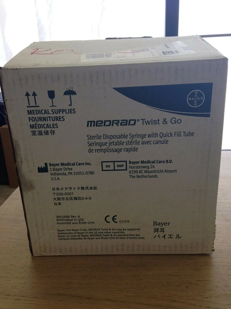 Medrad Twist & Go - Disposable Syringe - TAG 150 SYR