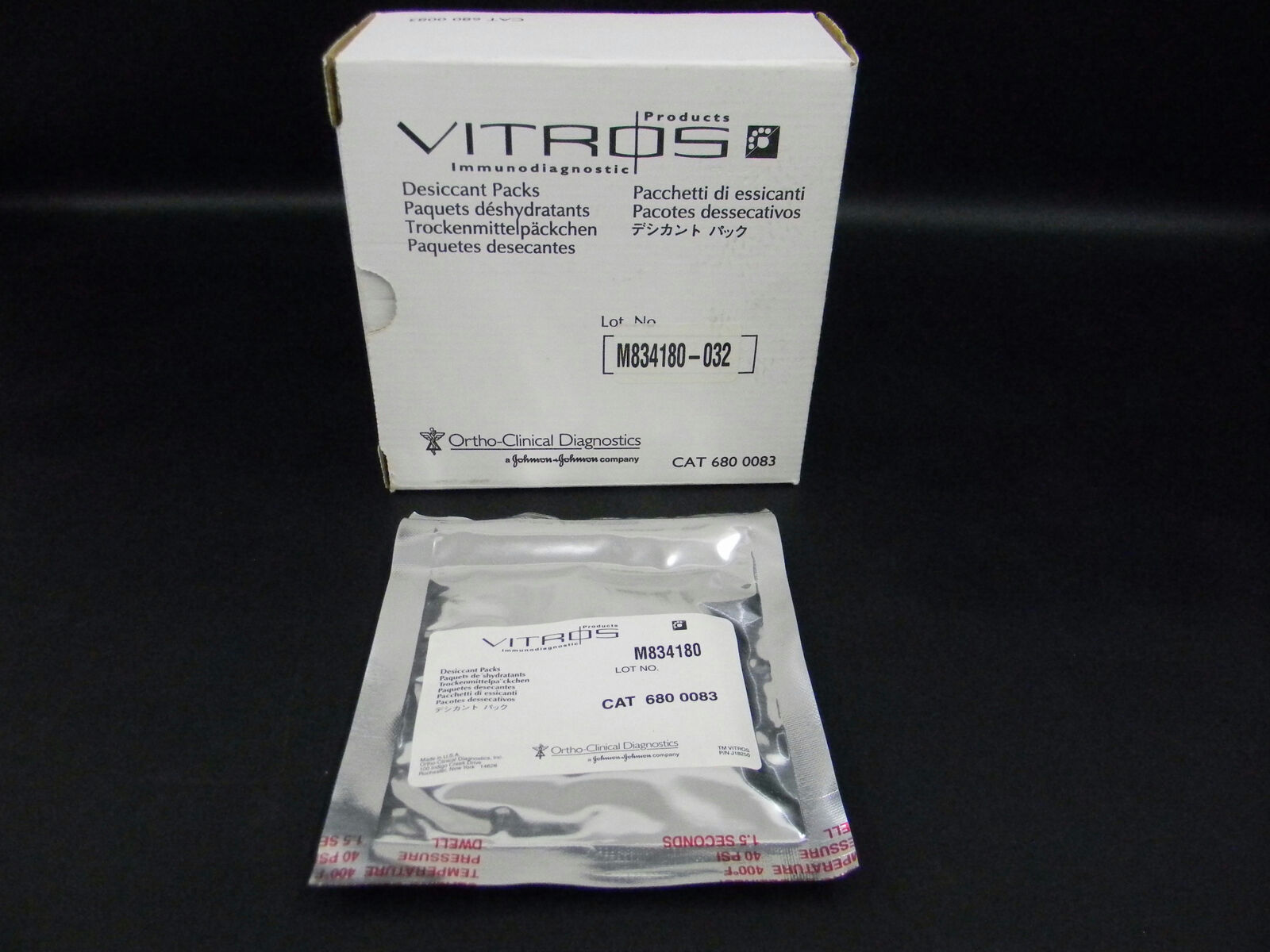 Ortho-Clinical Diagnostics Desiccant VITROS 5600 Integrated Systems St ...