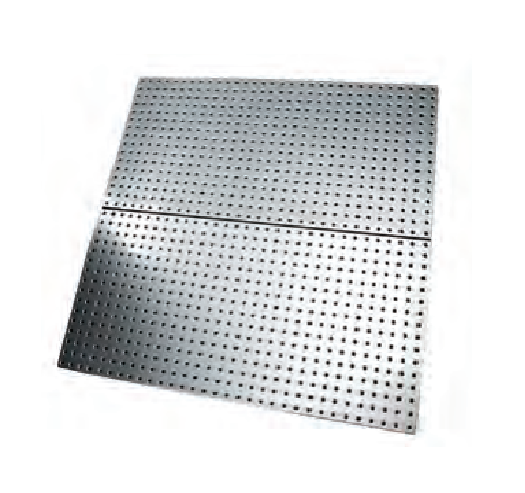 Healthmark Stainless Steel Peg Boards - Stainless Steel Peg Board Kit - 32" x 16" in, 2 per Pack - HMK-ALGBRD1632STLS
