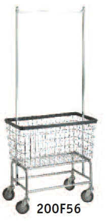 R & B Wire Products Garment Cart - 200F56