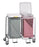 R & B Wire Products - Double Hamper with Bags 4 Casters 30 to 35 gal. - 674GM