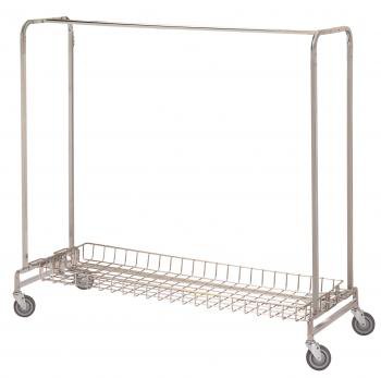 R & B Wire Products - Garment Rack Basket Shelf 715, 725 Garment Rack - 783