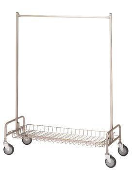 R & B Wire Products - Garment Rack Basket Shelf 703 Garment Rack - 781