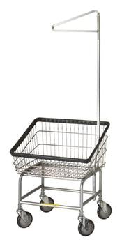 R & B Wire Products Laundry Cart 5 Inch Caster - 100T91