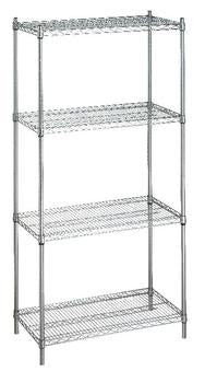 R & B Wire Products Shelving Unit - SU183672