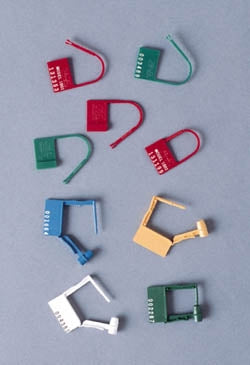 RD Plastics Company RD Plastics Padlock Seal Padlock Green Plastic - R81