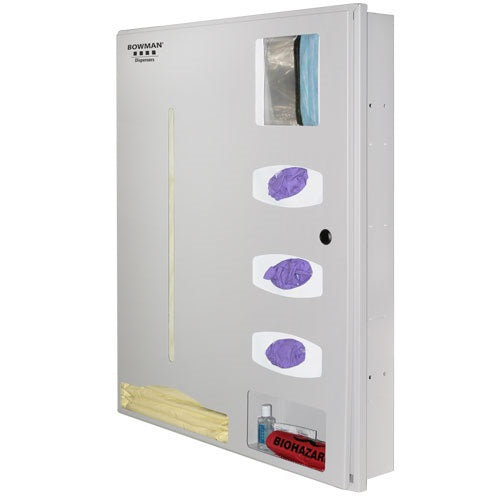 Bowman Dispensers Re202-0012 : Semi-Recessed Ppe Dispensing System - Laundered Gowns