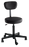 5300 Series - Exam Stool Backrest Pneumatic Height Adjustment 5 Casters - 5356