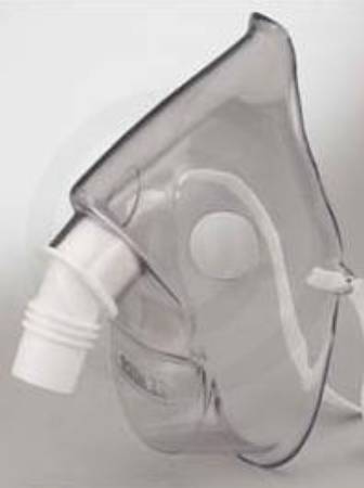 Respironics Sidestream Aerosol Face Mask Elongated Style Adult User One Size Fits Most Adjustable Elastic Head Strap - 1025531