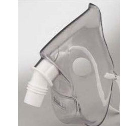 Respironics Sidestream Aerosol Face Mask Elongated Style Pediatric User One Size Fits Most Adjustable Elastic Head Strap - 1025529
