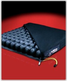 Crown Therapeutics Roho Low Profile Seat Cushion ROHO Low Profile 20 W X 20 D X 2 H Inch Neoprene Rubber - 1R1111LPC