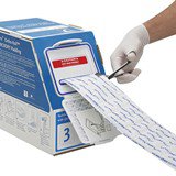TechForm Ortho-Roll - One-Side Padded Splint Roll 4 Inch X 15 Foot Fiberglass White - TR0415