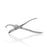 Mopec Rib Shears, Plain Curved, Eccentric Lock – AF003