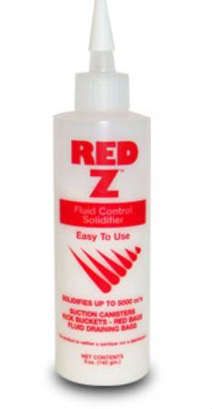 Red Z - Fluid Control Solidifier 5,000 cc Can Z Bottle - 41105