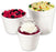 Saalfeld Redistribution Dart Food Container White Disposable Foam - 8SJ12