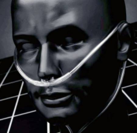 Salter Labs Salter-Style Demand Demand Nasal Cannula Dual Port Delivery Adult Curved Prong / Non-flared Tip - 4807-7-7-25