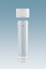 Sarstedt - Centrifuge Tube Conical Bottom, Skirted Plain 15.3 X 57 mm 5 mL Without Color Coding Screw Cap Polypropylene Tube - 60.558