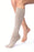JOBST FarrowHybrid - Compression Socks Knee High Size 1 / X-Large Taupe Closed Toe - 7666403