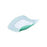 Cutimed Siltec Sorbact - Silicone Foam Dressing 7 X 7 Inch Square Silicone Adhesive with Border Sterile - 7325103