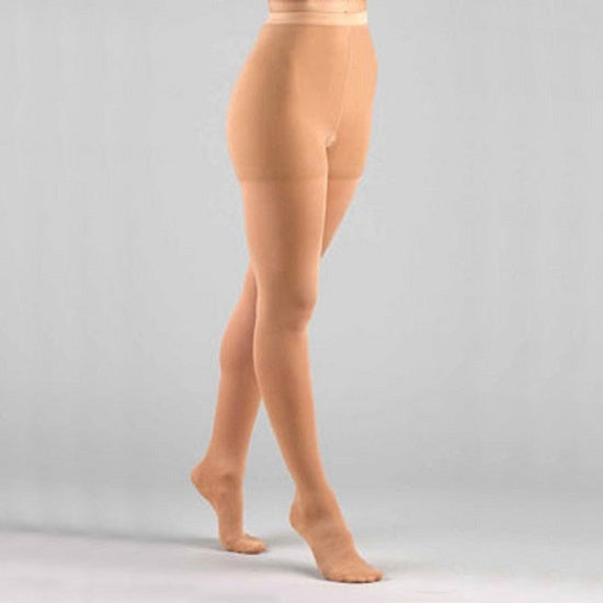 BSN Medical JOBST Activa Compression Pantyhose Waist High Queen Size Barely Beige Closed Toe - H3705