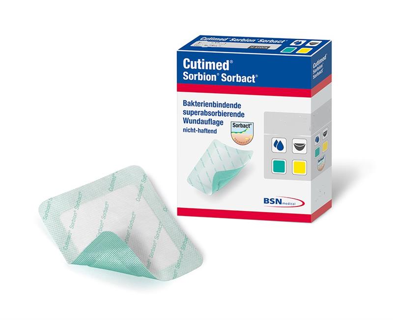 BSN Medical Cutimed Sorbion Sorbact Wound Dressing 4 X 8 Inch - 7269809