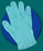 SemperCare - Exam Glove Medium NonSterile Nitrile Standard Cuff Length Textured Fingertips Blue Chemo Tested - NIPFT203