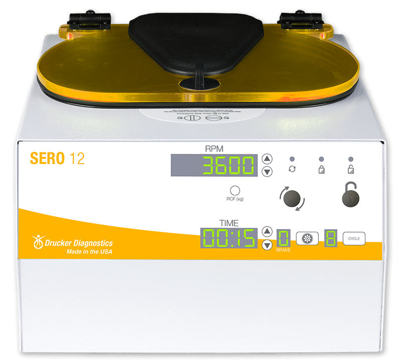 Drucker Diagnostic Blood Banking Centrifuge (SERO 12) - 00-483-009-000